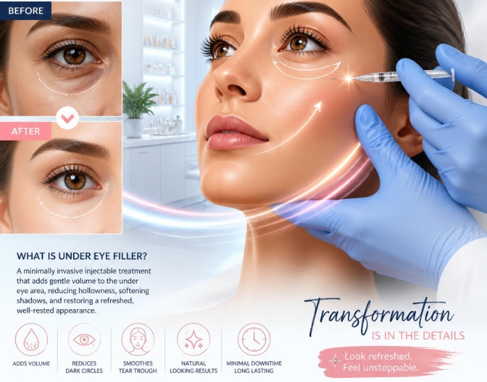 are under eye fillers safe